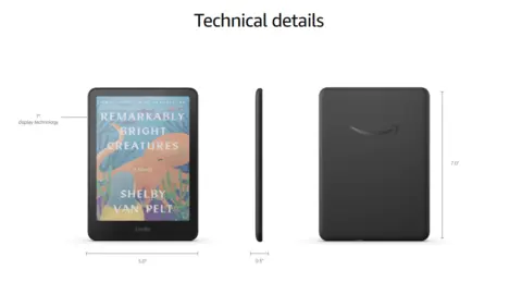 Amazon Kindle Colorsoft 16 GB – With color display and adjustable