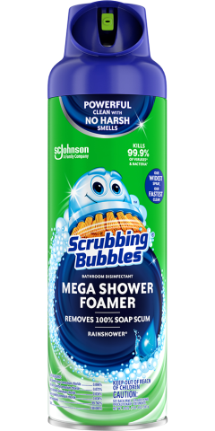 Scrubbing Bubbles Mega Shower Foamer Disinfecting Spray, Multi