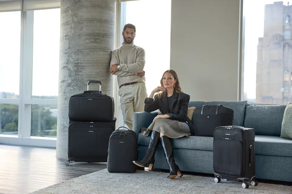 Samsonite Silhouette 18 Travel Duffel, Color: Black - JCPenney