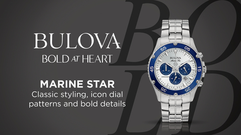 Bulova Marine Star Chronograph watch