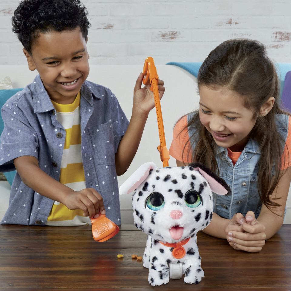furReal Poopalots Big Wags Interactive Pet Dog Toy Dalmatian with 9 ...
