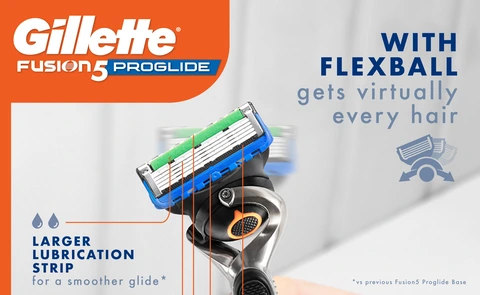gillette fusion mit vibration Gillette Fusion5 Power Men's Razor Power Handle + 1 Blade Refill main image 1