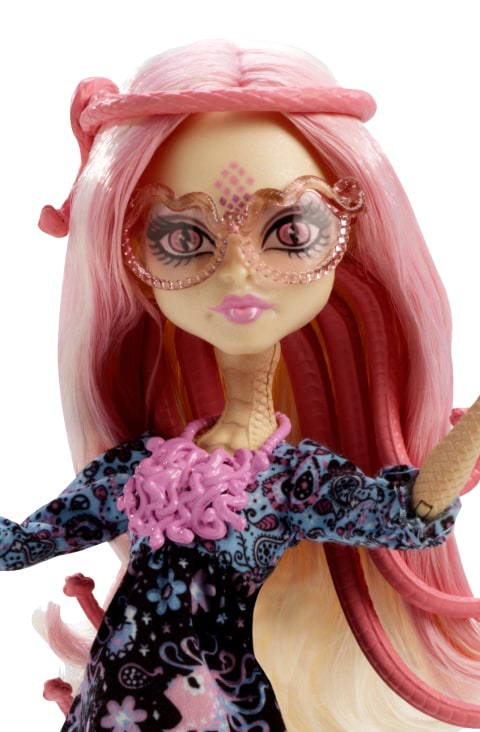 Monster High Frights, Camera, Action! Viperine Gorgon Doll – One-Touch Top  Tred Toys