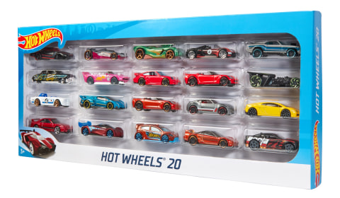Hot Wheels 20-Car Pack Assorted 1:16 scale Toy Vehicles Great Gift for Kids  and Collectors 3 to 93 years old Instant Collection for Beginners Perfect  for Party Favor Giveaways, H7045 : .it: Videogiochi