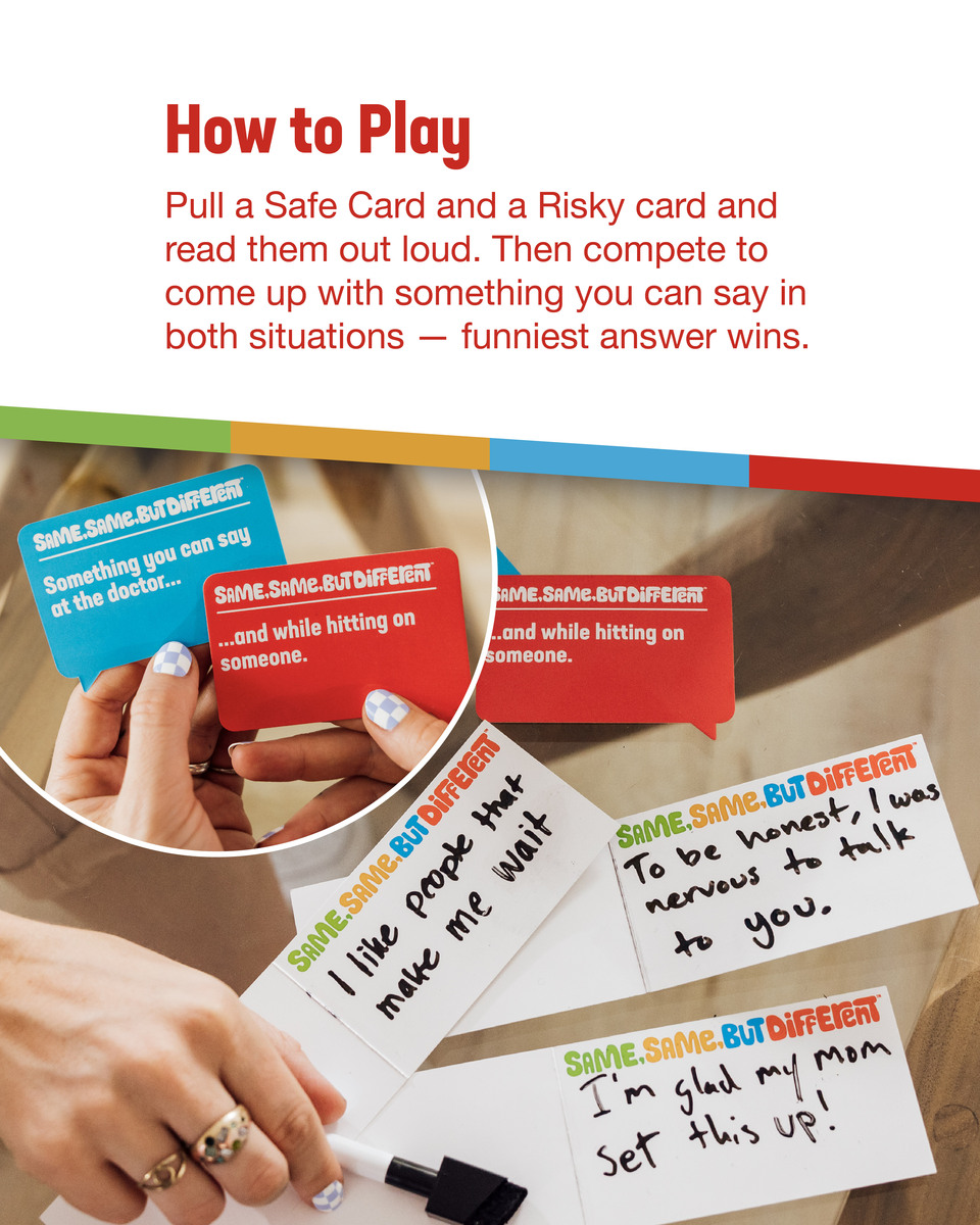 What Do You Meme? Same Same But Different Card Game : Target