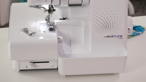Macchina Da Cucire Brother Innov-ís Airflow 3000 Air Serger - Con Piedini Per Cuciture Professionali - Foto 4