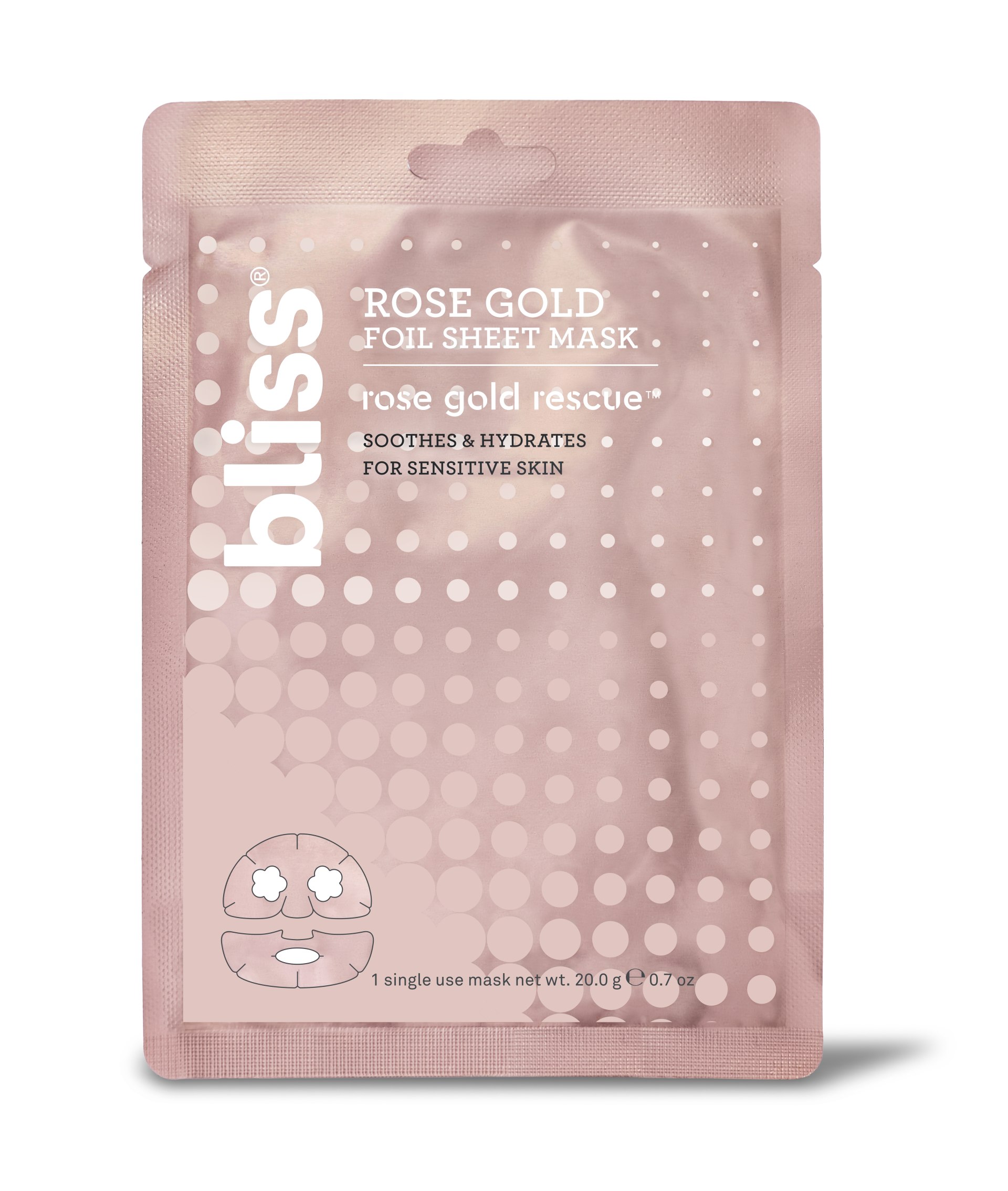 bliss rose gold face wash