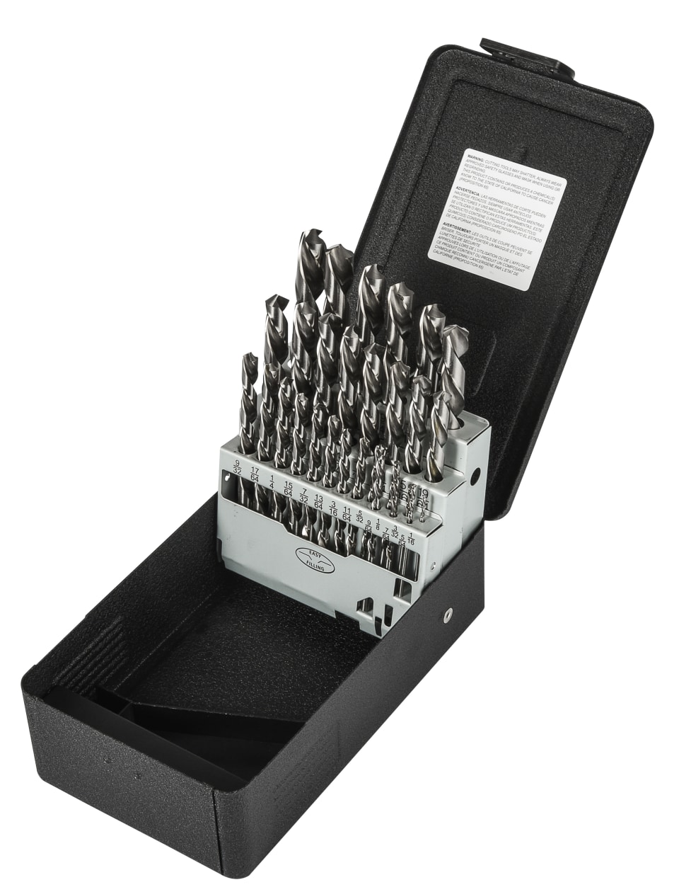 Precision Twist Drill - Drill Bit Set: Jobber Length Drill Bits, 118 &deg;,  High Speed Steel - 78582657 - MSC Industrial Supply
