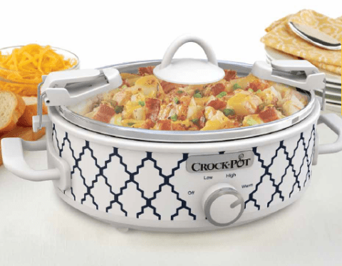 mini oval crock pot