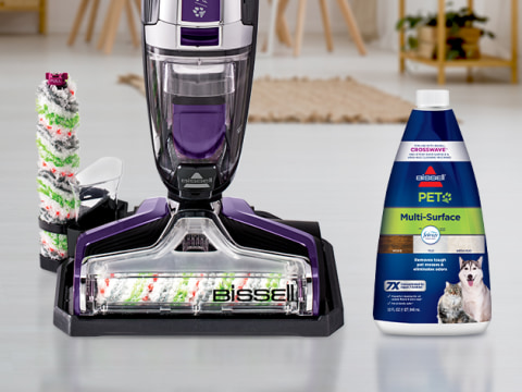 Bissell 2306 CrossWave Pet Pro Wet-Dry Vacuum Cleaner - Purple NEW!!!  11120243345