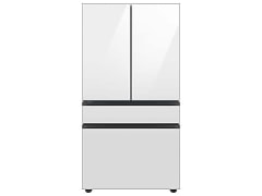 Samsung - Bespoke 29 Cu. ft 4-Door French Door Refrigerator with Beverage Center - Morning Blue Glass