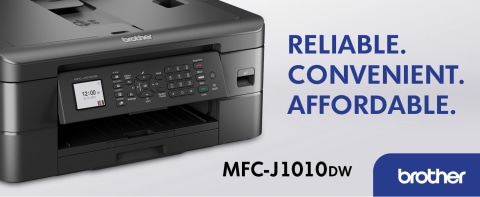 Brother MFCJ1010DW: Reliable, Convenient, Affordable