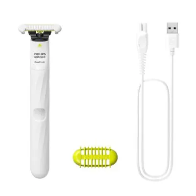 Philips Norelco OneBlade Intimate Pubic Groomer White QP1924/70
