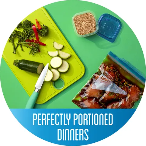 Perfectly portioned dinners