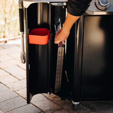 Grill Locker for Added Storage Grill Locker for Added Storage