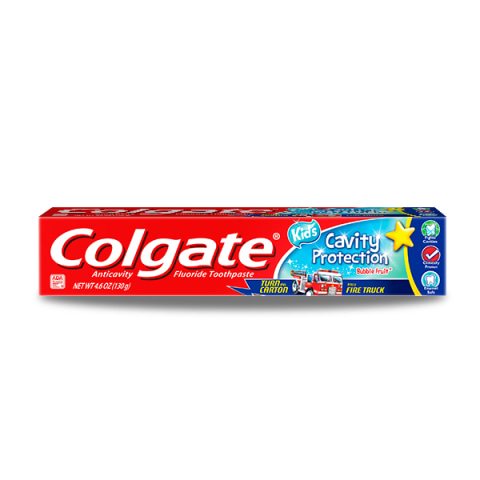 Colgate Kids Cavity Protection Toothpaste, Bubble Fruit - 4.6 Ounce