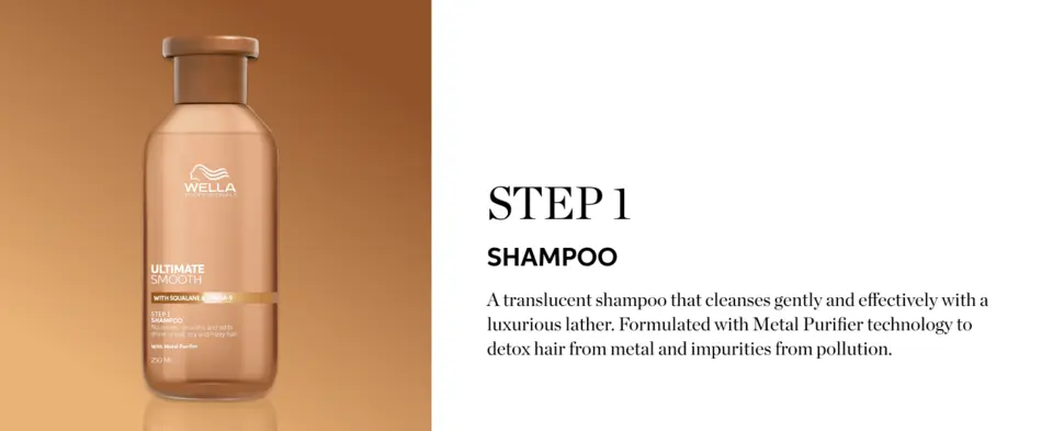 How to use, step 1: shampoo