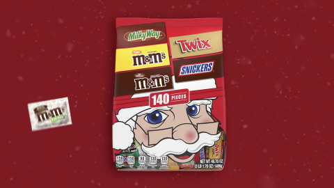 M&M'S Snickers Twix & Milky Way Christmas Stocking Stuffer Milk Chocolate  Candy Bars Bag, 140 ct/49.7 oz - Kroger