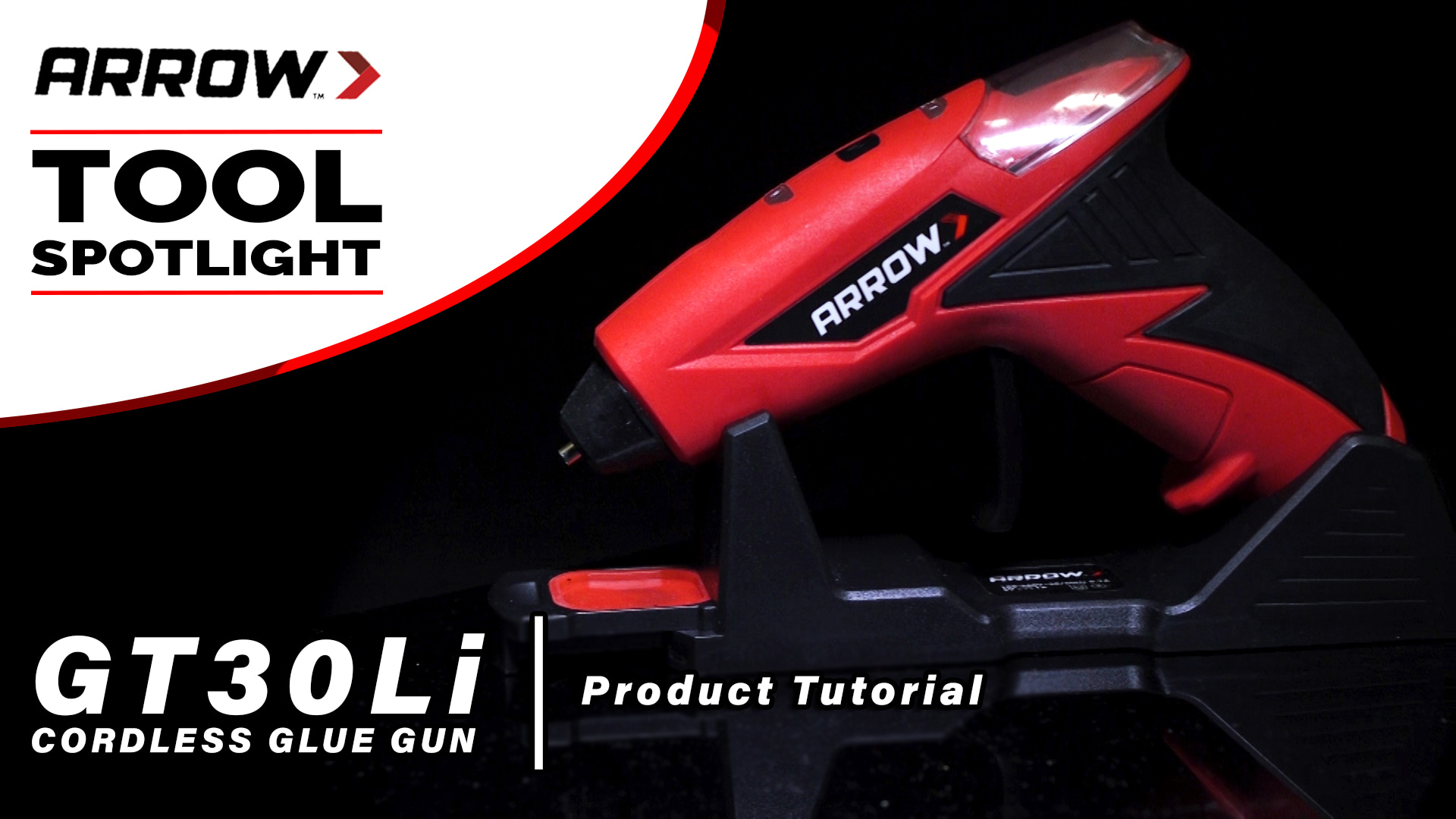 Arrow GT30LI Cordless Single Temp Glue Gun in the Glue Guns