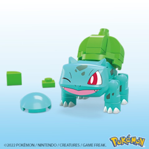 Mega Bloks Pokemon Deep Woods Bulbasaur - 194735026685