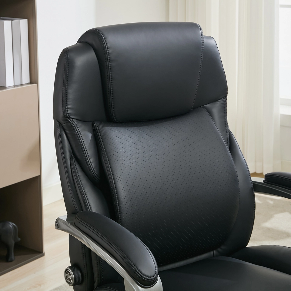 La-Z-Boy Niall AIR Lumbar Pro+ Ergonomic Faux Leather Executive