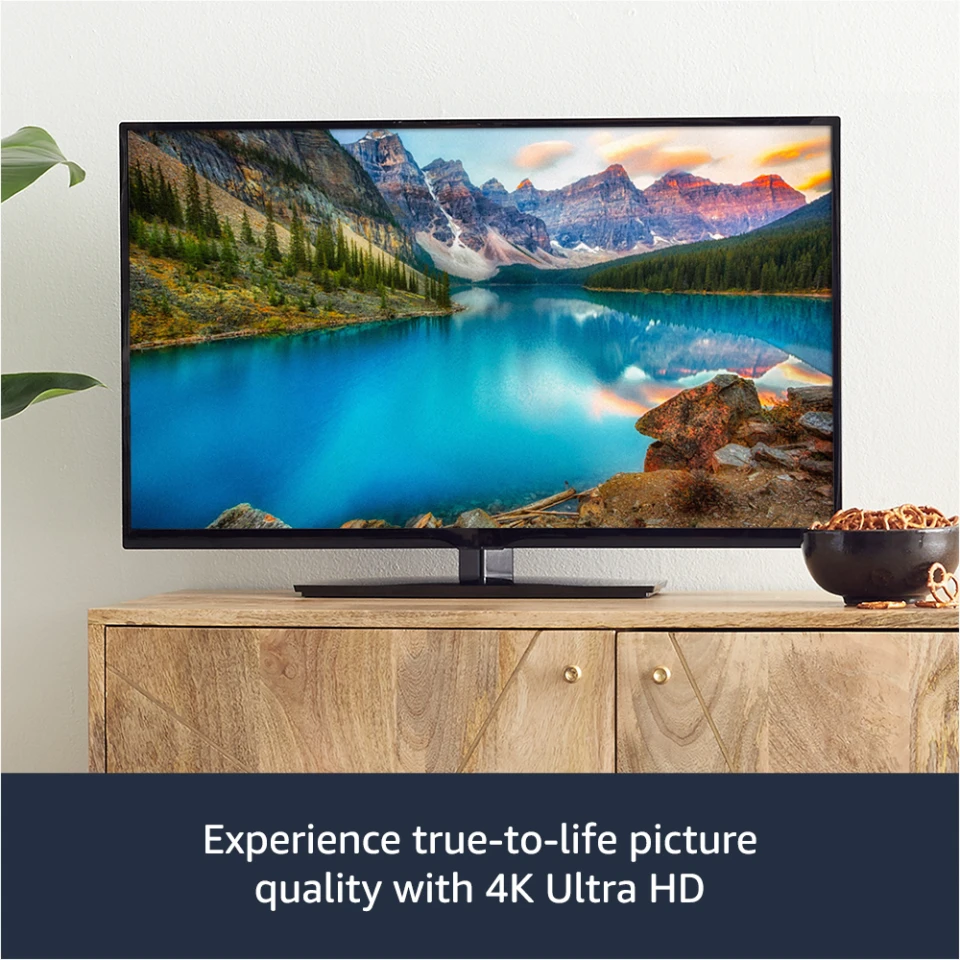 Amazon Fire TV Stick 4K with Alexa Voice Remote, Dolby Vision, HD