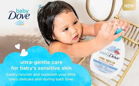 Dove Baby Tip To Toe Wash Rich Moisture - 13 Fl. Oz