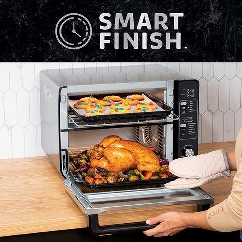 Ninja Dct401 12-in-1 Double Oven With Flexdoor Ninja 12-in-1