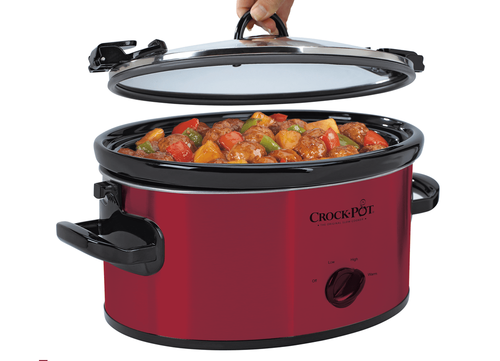 Best Buy: Crock-Pot 4-Quart Oval Slow Cooker Red SCCPVL400-R