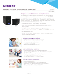 新品未使用　NETGEAR ReadyNAS214 NETGEAR ReadyNAS 214 | Overview, Specs, Details | SHI
