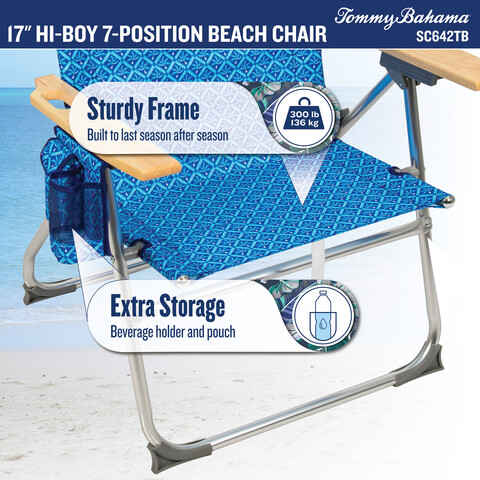 Sturdy frame holds up to 300 pounds