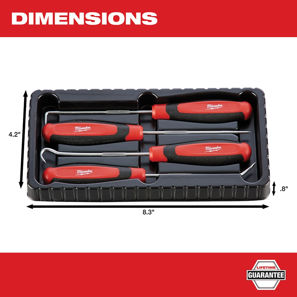 Milwaukee Tool - Scribe & Probe Sets; Type: Hook & Pick