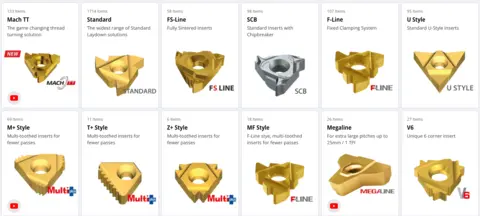 Vargus - Laydown Threading Insert: 3IL3.0ISO VTX, Carbide | MSC Direct