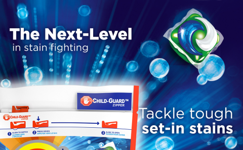The next-level in stain fighting with Tide PODS Ultra Oxi. Tackle tough set-in stains
