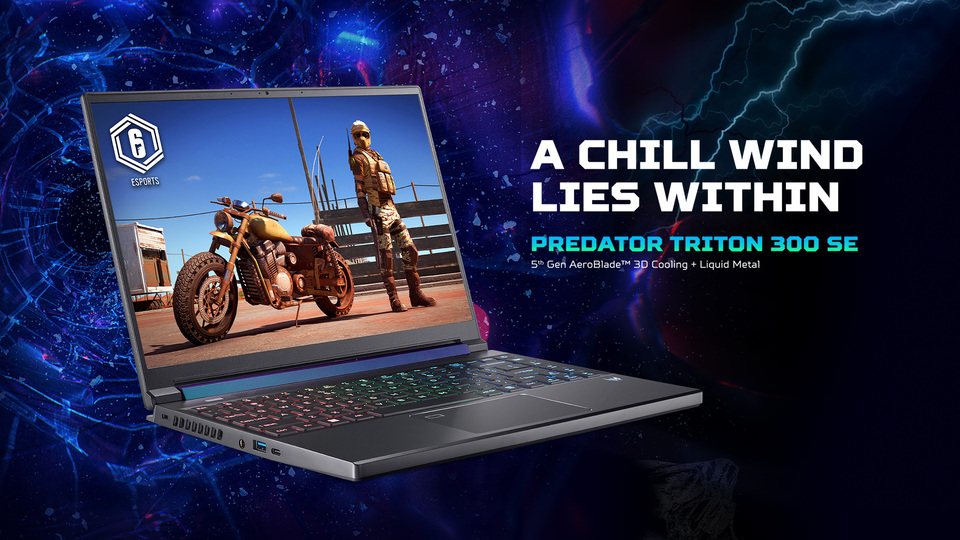 Acer Predator Triton 300 SE 14-inch WUXGA 165Hz, 512GB SSD, i7-12700H  Gaming Laptop (16GB RAM, GeForce RTX 3060, Backlit Keyboard, Windows 11  Home, Titanium Gray) PT314-52s-747P, 2022 Model 