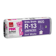 Owens Corning R 30 Attic 88 Sq Ft Faced Fiberglass Batt Insulation 24 In W X 48 In L In The Batt Insulation Department At Lowes Com