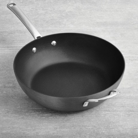 Calphalon Classic Oil-Infused Ceramic 12-Inch Fry Pan with Cover