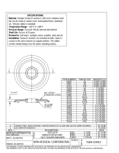 Value Collection 8 Screw Uncoated Stainless Steel Pressure