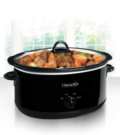 Crock-Pot® 8-Quart Manual Slow Cooker, Black