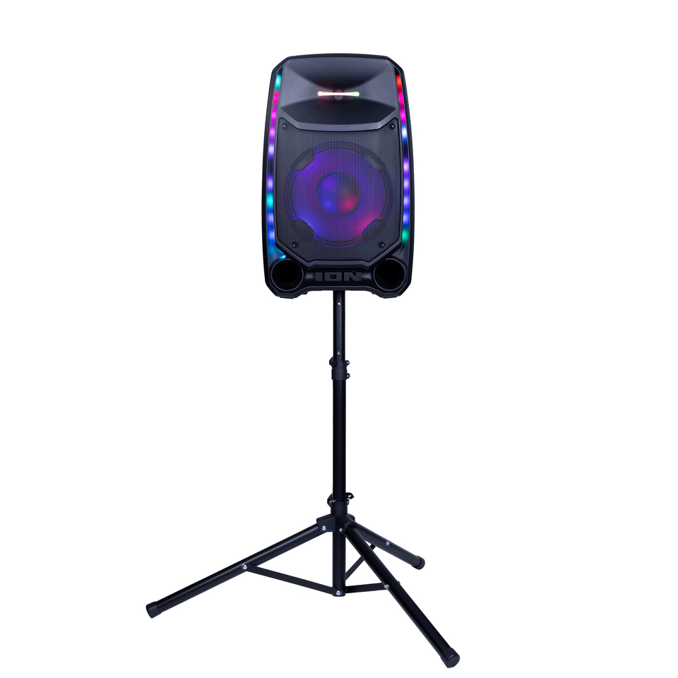 Total PA Ultimate mounted on included speaker stand