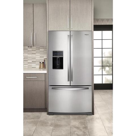 Whirlpool WRF757SDHZ 36 Inch French Door Refrigerator with 26.8 cu