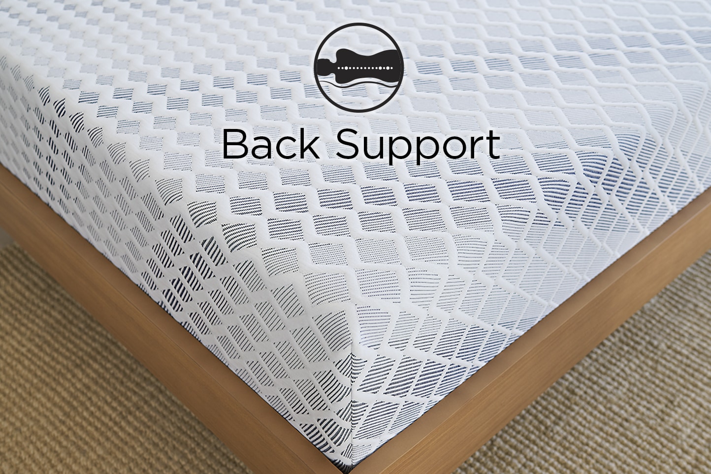Novaform 12" Advanced Back Support Memory Foam Mattress