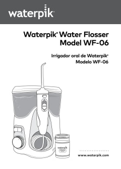 View Waterpik Whitening Water Flosser Instruction Manual PDF