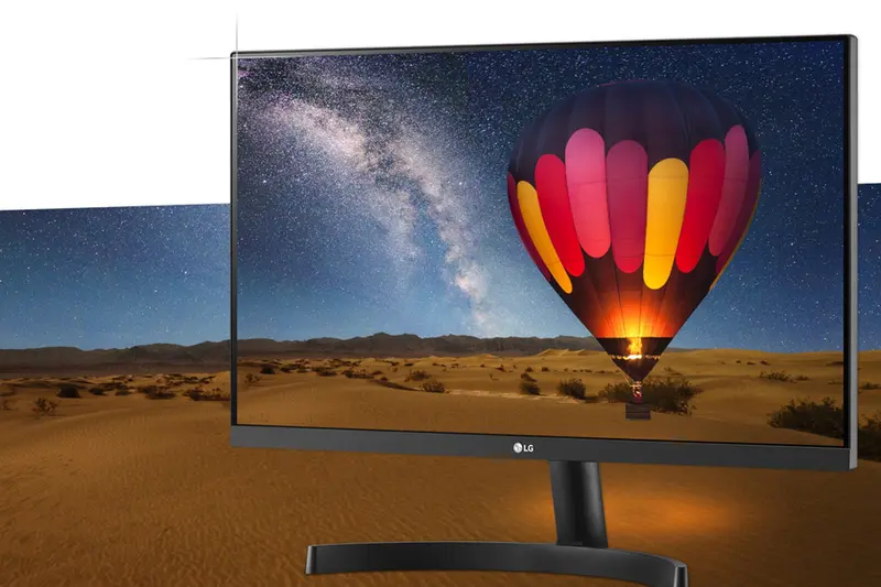 LG 24'' FHD IPS 3-Side Borderless Monitor with Dual HDMI