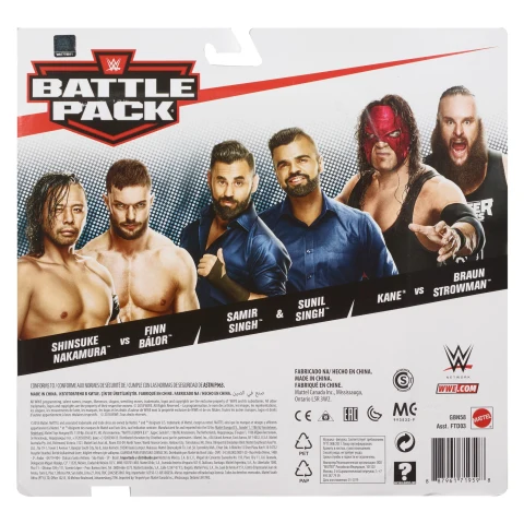 WWE Battle Pack Includes Two 6-inch Action Figures with WWE Battle Pack Includes Two 6-inch Action Figures with