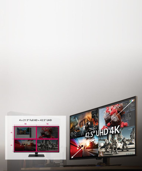 LG Monitor 43UD79-B 43 inch 4K - Walmart.com