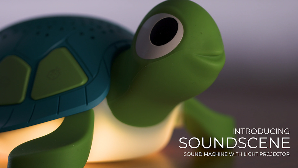 thumbnail video image 3 of Yogasleep Baby Soundscene Sound Machine, 3 of 12