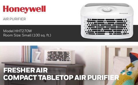 Honeywell hepaclean tabletop room air purifier online