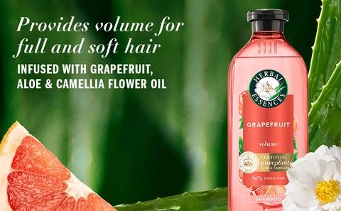 Herbal Essences Bio Renew Naked Volume Shampoo with White