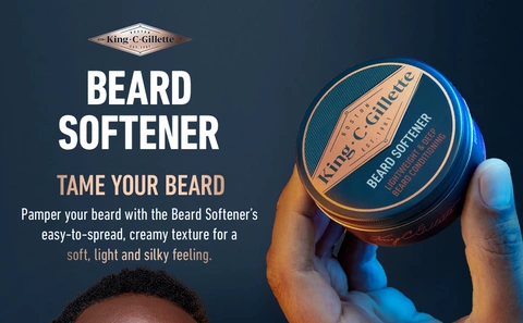 Beard softener tame your beard easy-to-spred creamy texture for a soft light and silky feeling